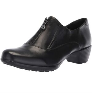 Romika Women's Banja 23 Leather Ankle Boot Black  Comfy Arch Work 40 EU 9.5 US